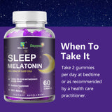 Hot Selling Private label Good Sleep Melatonin Gummies for Supplement aid relaxation kids Bears Halal Health Vegan Gummy