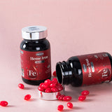 Heme Iron Softgels Supplement for Men and women Formulated & Made in America